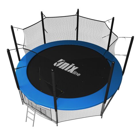 Батут Unix Line Classic 10 ft Inside (синий/зеленый)