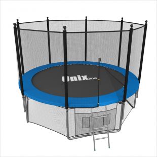 Батут Unix Line Classic 6 ft Outside (синий/зеленый)