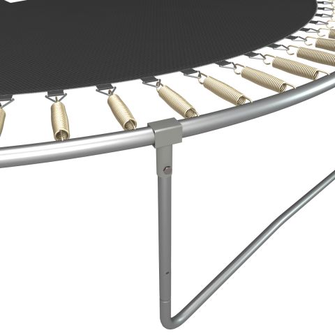 Батут Unix Line Classic 14 ft Outside (синий/зеленый)