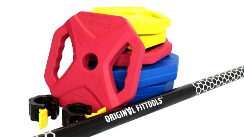 Памп-штанга Original FitTools PRO 20 кг