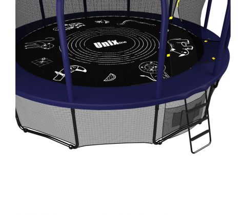 Батут Unix line 16 ft Supreme Game (Синий)