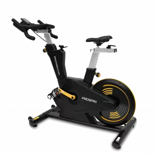 Спин-байк с консолью профессиональный BRONZE GYM PROSPIN