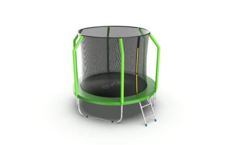 Батут Evo Jump Cosmo 8ft (зеленый)