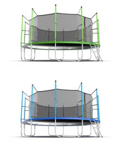 Батут Evo Jump Internal 16ft (Зеленый / Синий)