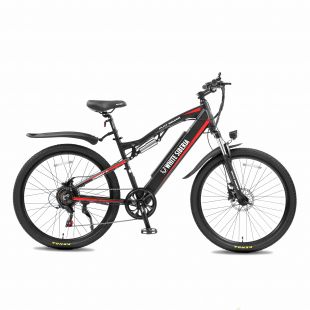 Электровелосипед WHTE SIBERIA CAMRY X 500W (матовый черный)