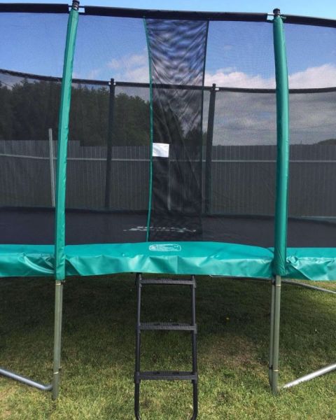 Батут Super Tramps Top Trampoline с защитной сетью и лестницей