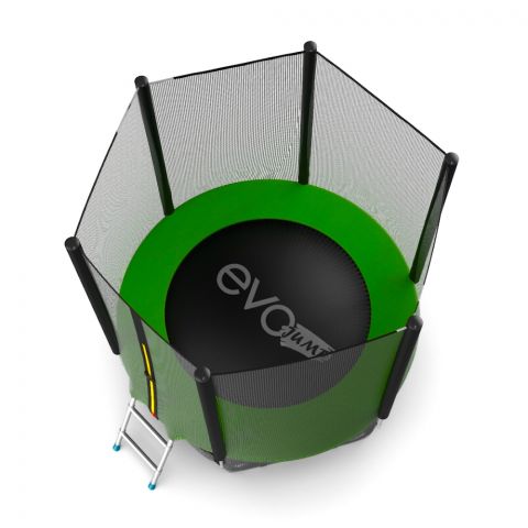 Батут Evo Jump External 6ft (Зеленый / Синий)