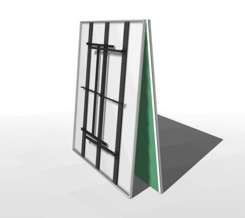 Теннисный стол всепогодный Wips Outdoor Composite Green