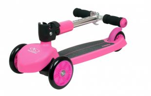 Самокат Hudora Flitzkids розовый
